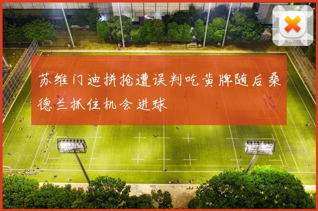 苏维门迪拼抢遭误判吃黄牌随后桑德兰抓住机会进球