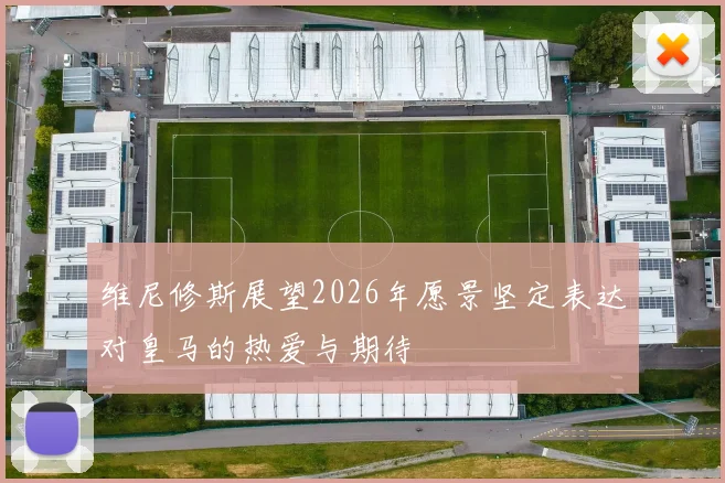 维尼修斯展望2026年愿景坚定表达对皇马的热爱与期待
